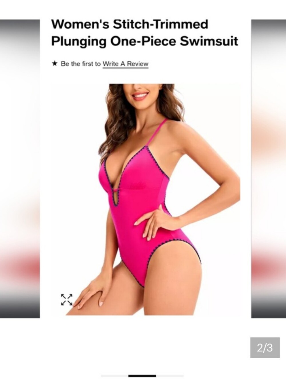 Hot Pink Lucky Brand Swimsuit